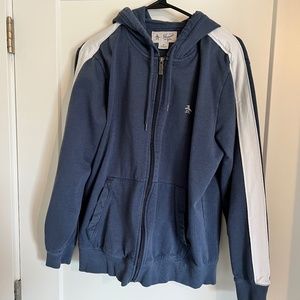 Original Penguin Fleece Full Zip Hoodie